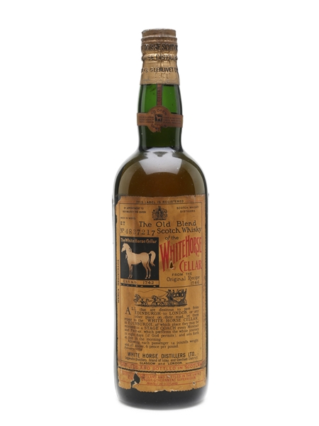 White Horse Bottled 1960s - Spring Cap 75cl / 43%