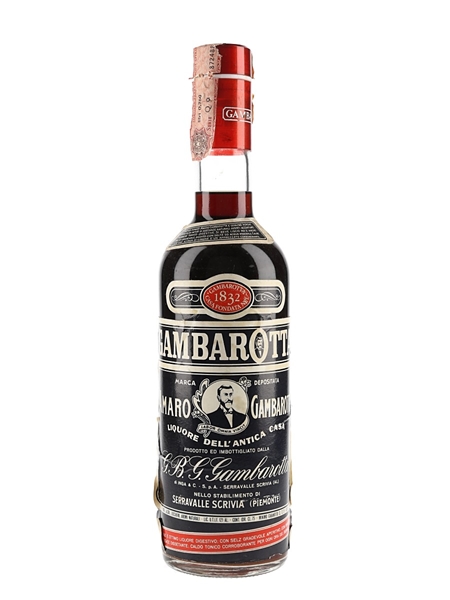 Gambarotta Amaro Bottled 1970s 75cl / 30%