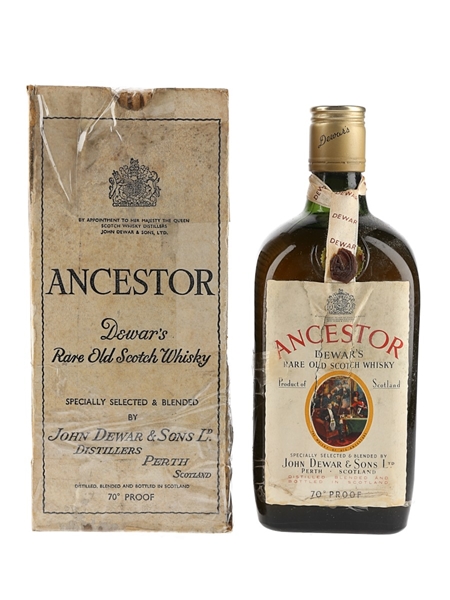 Dewar's Ancestor Bottled 1960s 75.7cl / 40%