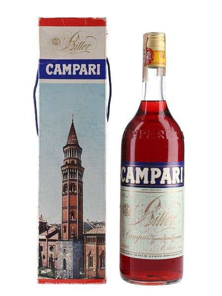 Campari Bitter Bottled 1980s 100cl / 25%