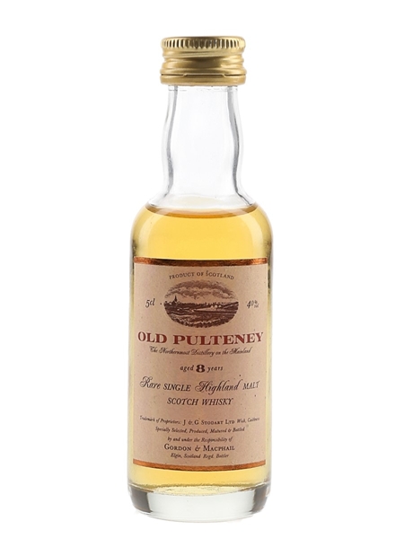 Old Pulteney 8 Year Old Bottled 1990s - Gordon & MacPhail 5cl / 40%