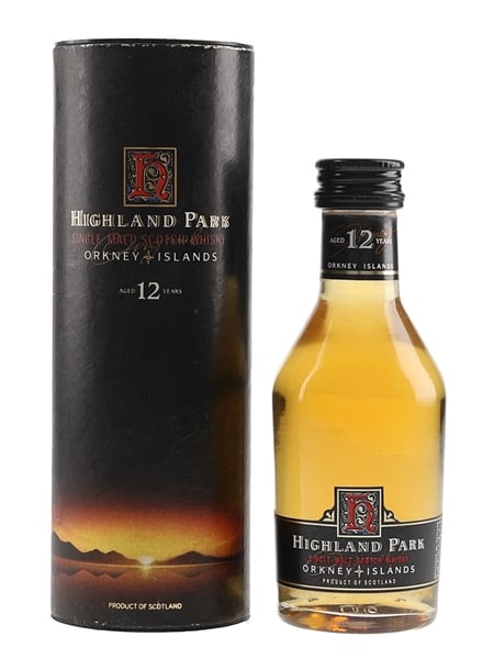 Highland Park 12 Year Old Bottled 1990s-2000s 5cl / 40%