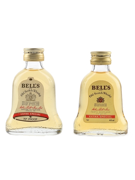 Bell's Extra Special Bottled 1970s-1980s 2 x 5cl / 40%