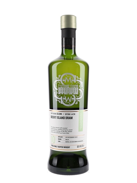 Caol Ila 2010 10 Year Old SMWS 53.385 Desert Island Dram 70cl / 58.0%
