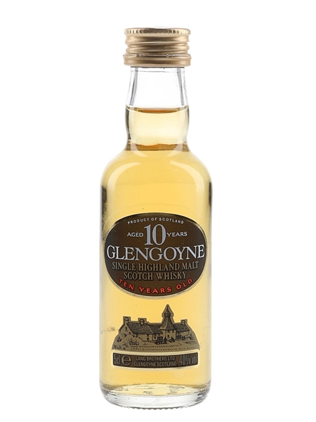 Glengoyne 10 Year Old Bottled 1990s 5cl / 40%