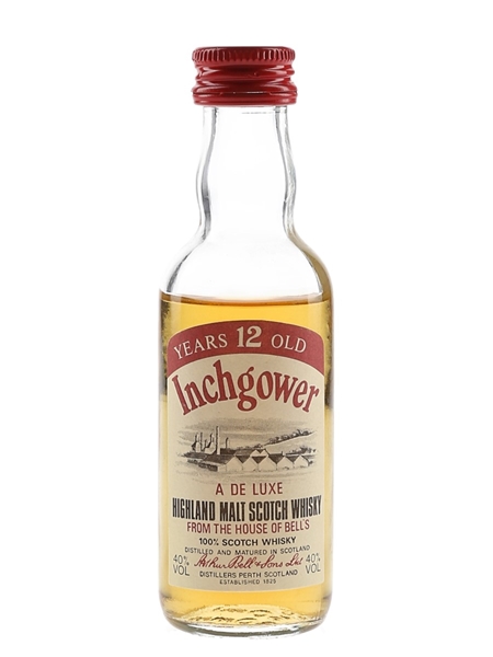 Inchgower 12 Year Old Bottled 1980s 5cl / 40%