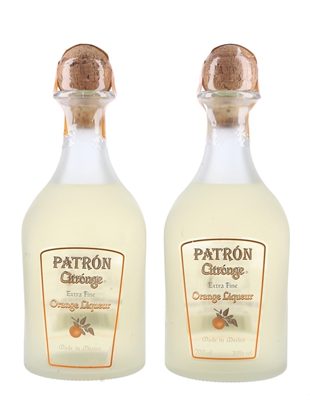 Patron Citronge Orange Liqueur 2 x 70cl / 35%