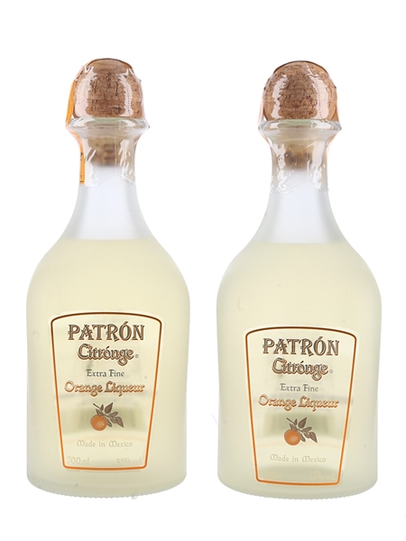 Patron Citronge Orange Liqueur 2 x 70cl / 35%