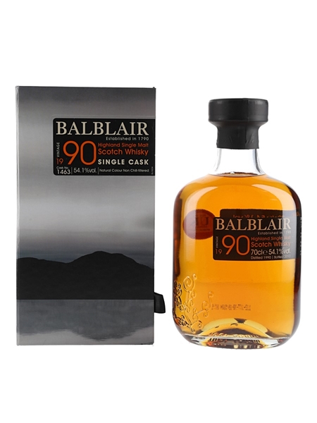 Balblair 1990 Bottled 2012 70cl / 54.1%