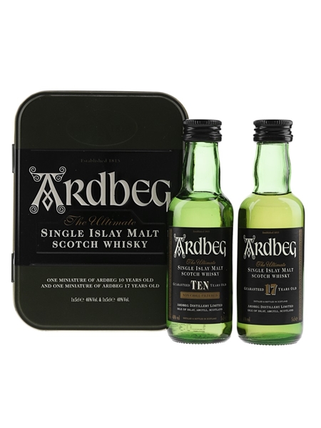 Ardbeg The Ultimate Set 10 & 17 Year Old 2 x 5cl