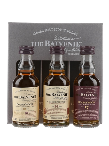 Balvenie Tasting Collection 12, 14 & 17 Year Old 3 x 5cl / 43%