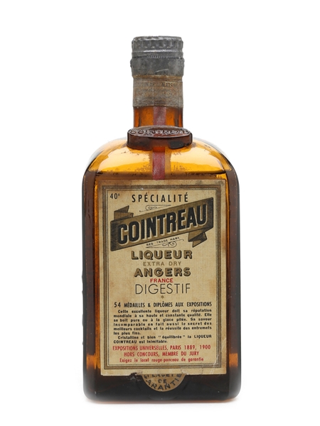 Cointreau Liqueur Bottled 1940s - 1950s 75cl / 40%