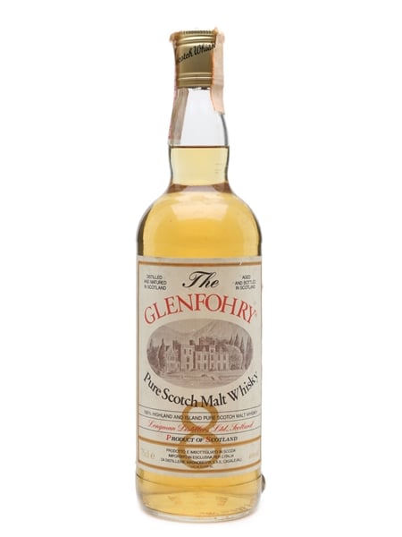 Glenfohry 8 Year Old Bottled 1980s - Longman Distillers 75cl / 40%