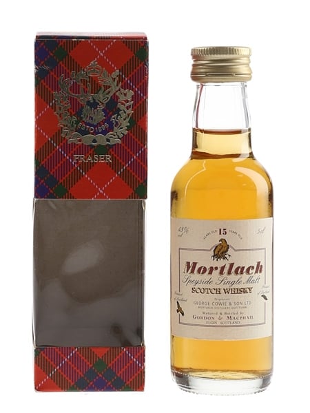 Mortlach 15 Year Old Bottled 2000s - Gordon & MacPhail 5cl / 43%