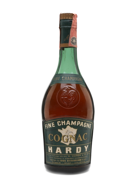 Hardy Fine Champagne Cognac Bottled 1960s - 1970s 75cl / 40%