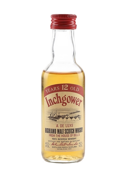 Inchgower 12 Year Old Bottled 1980s 5cl / 40%