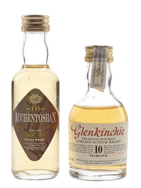 Auchentoshan & Glenkinchie 10 Year Old  2 x 5cl