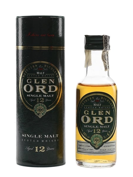 Glen Ord 12 Year Old Bottled 1990s 5cl / 40%