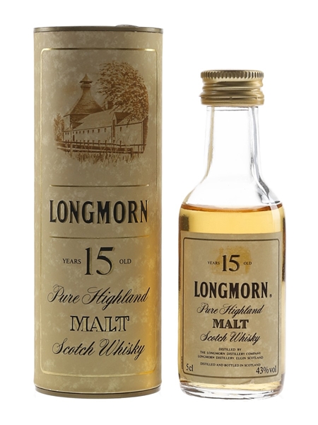 Longmorn 15 Year Old Bottled 1980s 5cl / 43%