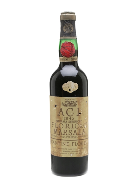 Florio Aci 1840 Superiore Marsala Bottled 1960s 68cl / 19%