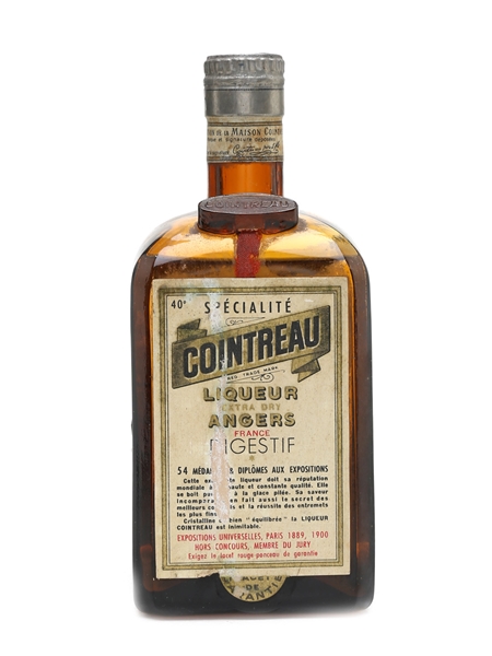 Cointreau Liqueur Bottled 1940s - 1950s 75cl / 40%