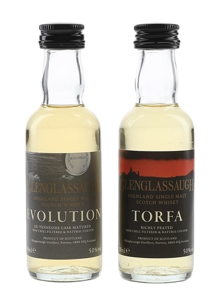 Glenglassaugh Evolution & Torfa  2 x 5cl / 50%