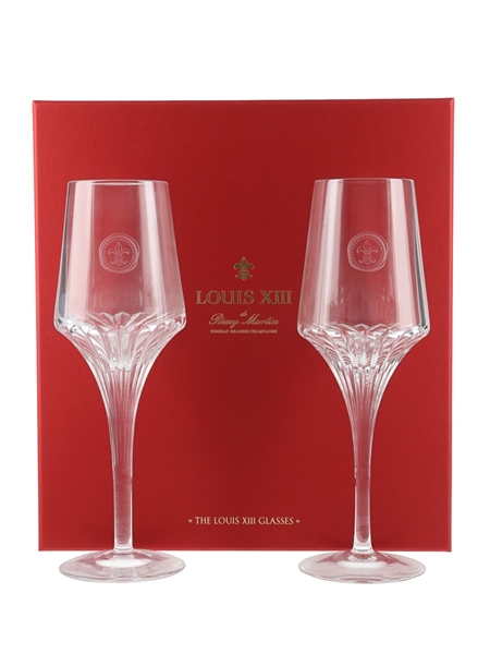 Remy Martin Louis XIII Crystal Glasses  21cm Tall