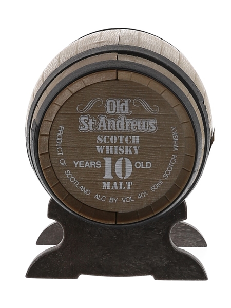 Old St Andrews 10 Year Old Miniature Barrel 5cl / 40%