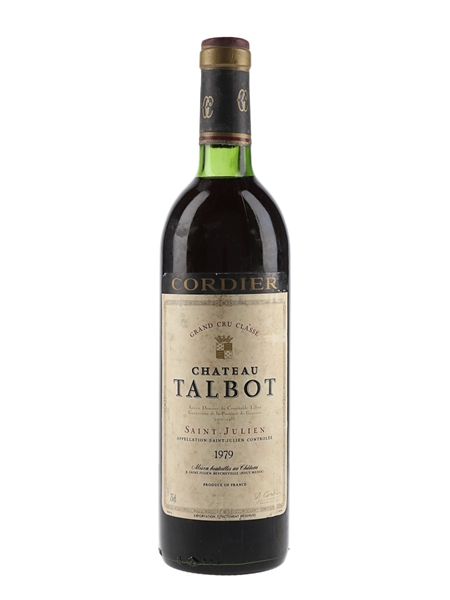 Chateau Talbot 1979 Grand Cru Classe - Saint Julien 75cl