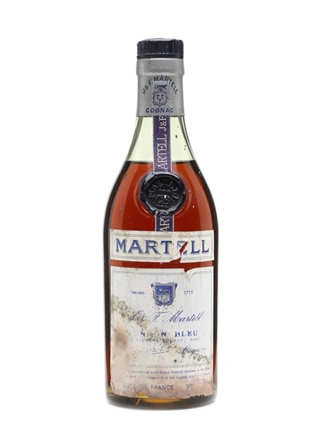 Martell Cordon Bleu Cognac Bottled 1960s 35cl / 40%