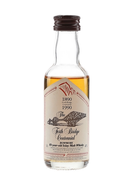 Bowmore 10 Year Old Forth Bridge Centennial 1990 5cl / 40%