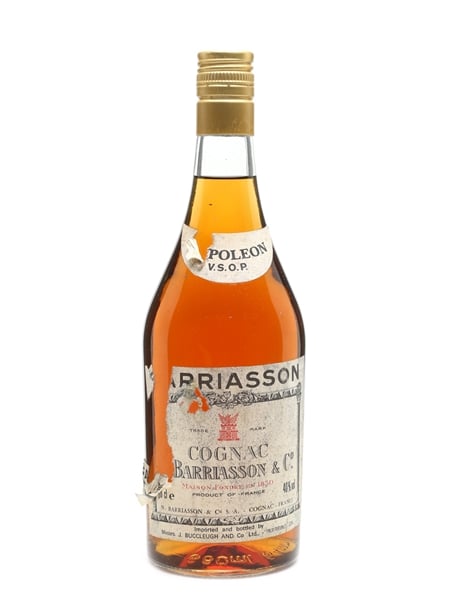 Barriasson VSOP Napoleon Cognac Bottled 1980s - Buccleugh & Co 68cl / 40%