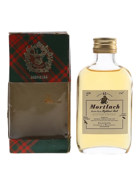 Mortlach 15 Year Old Bottled 1990s - Gordon & MacPhail 5cl / 40%