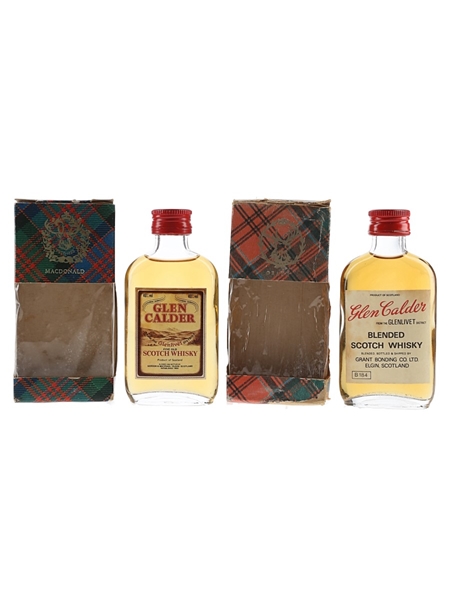 Glen Calder Bottled 1970s-1980s 2 x 5cl / 40%