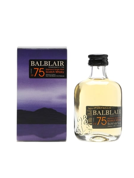 Balblair 1975 Miniature 2nd Release - Bottled 2012 5cl / 46%