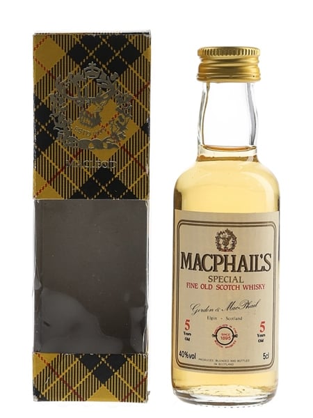 MacPhail's 5 Year Old Bottled 1990s - Gordon & MacPhail 5cl / 40%