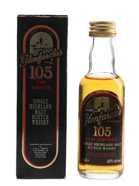 Glenfarclas 105 Cask Strength Bottled 1990s 5cl / 60%