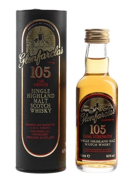 Glenfarclas 105 Cask Strength Bottled 1990s 5cl / 60%