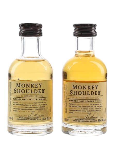 Monkey Shoulder Batch 27 2 x 5cl / 40%