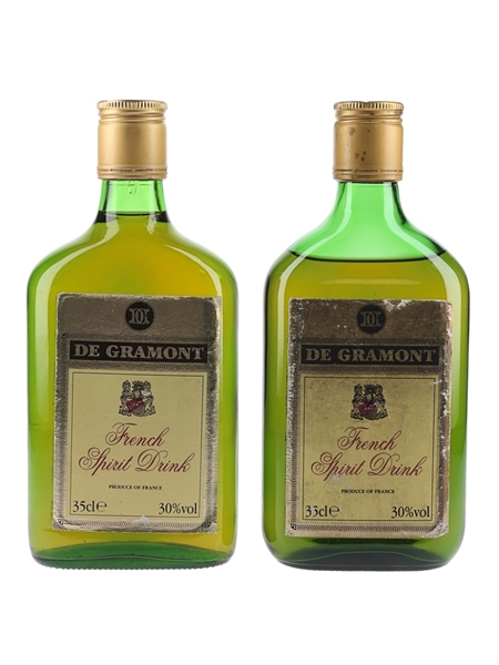 De Gramont French Spirit Drink Bottled 1990s 2 x 35cl / 30%