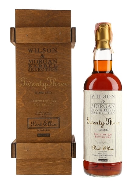 Port Ellen 1979 23 Year Old Bottled 2003 - Wilson & Morgan 70cl / 46%