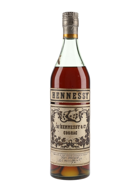 Hennessy 3 Star Bottled 1950s 75cl / 40%