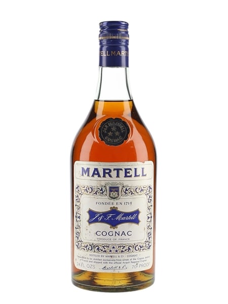 Martell 3 Star VS Bottled 1960s-1970s 68cl / 40%