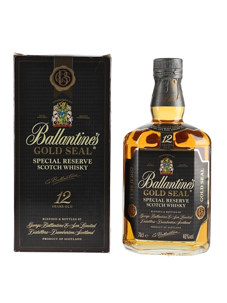 Ballantine's Gold Seal 12 Year Old Bottled 1990s 70cl / 40%