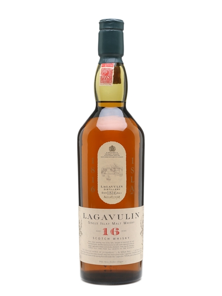 Lagavulin 16 Year Old Bottled Early 1990s - White Horse Distillers 70cl / 43%