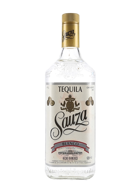 Sauza Tequila Blanco Bottled 1980s - Spirit 100cl / 40%