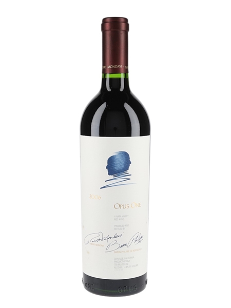 Opus One 2006 Robert Mondavi & Baron Philippe De Rothschild 75cl / 14.4%