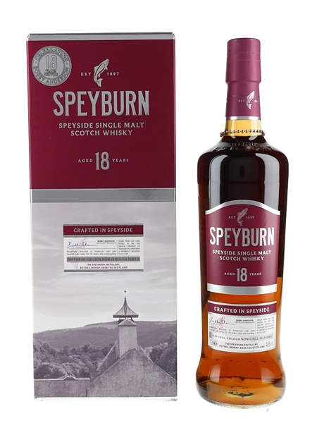 Speyburn 18 Year Old Bottled 2018 70cl / 46%