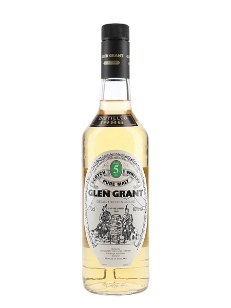 Glen Grant 1986 5 Year Old Bottled 1990s 70cl / 40%