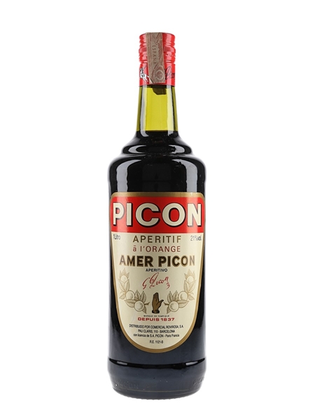 Picon Aperitif A L'Orange Bottled 1980s 100cl / 21%